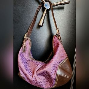NEW Coach purple purse/handbag